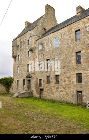 Midhope Castle am firth of Forth im Süden von queensferry wurde verwendet, um einige Szenen von outlander schottland zu Filmen Stockfoto