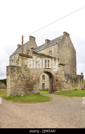 Midhope Castle am firth of Forth im Süden von queensferry wurde verwendet, um einige Szenen von outlander schottland zu Filmen Stockfoto