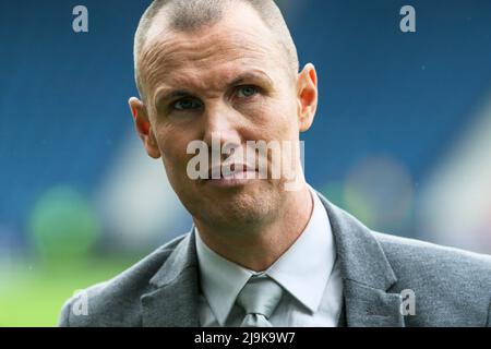 Kenny Miller, schottischer Profi-Fußballtrainer und ehemaliger Spieler der Rangers und schottischer Nationalspieler. Miller ist derzeit Assistent Stockfoto