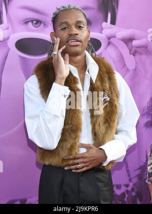 Tyrel Jackson Williams kommt bei Disneys HOLLYWOOD STARGIRL Premiere an, die am Montag, dem 23. Mai 2022, im El Capitan Theatre stattfand. (Foto von Sthanlee B. Mirador/Sipa USA) Stockfoto