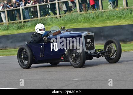 Hamish Monro, Frazer Nash Super Sports, Eine F P Fane Trophy, ein Einzelfahrer, 20-minütiges Rennen für den Kettenantrieb der Vorkriegszeit, Frazer Nash, Goodwood 79. Mem Stockfoto