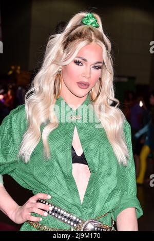 Teilnehmer an der Rupaul DragCon 2022, Tag 2, die am Samstag, 14. Mai 2022, im LA Convention Center in Los Angeles, Kalifornien, stattfand. Foto von Jeffrey Stockfoto