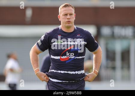 Featherstone, England - 21.. Mai 2022 - Craig Kopczak von Featherstone Rovers. Rugby League Betfred Championship Featherstone Rovers vs Whitehaven RLFC im Millenium Stadium, Featherstone, UK Dean Williams Stockfoto