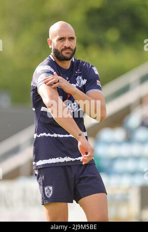 Featherstone, England - 21.. Mai 2022 - Johnathon Ford of Featherstone Rovers. Rugby League Betfred Championship Featherstone Rovers vs Whitehaven RLFC im Millenium Stadium, Featherstone, UK Dean Williams Stockfoto