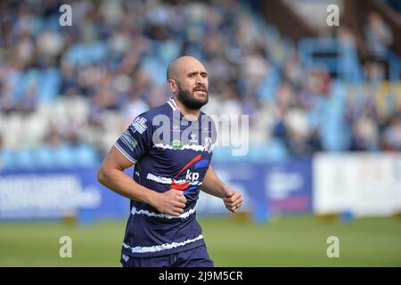 Featherstone, England - 21.. Mai 2022 - Johnathon Ford of Featherstone Rovers. Rugby League Betfred Championship Featherstone Rovers vs Whitehaven RLFC im Millenium Stadium, Featherstone, UK Dean Williams Stockfoto