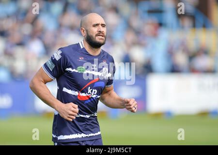 Featherstone, England - 21.. Mai 2022 - Johnathon Ford of Featherstone Rovers. Rugby League Betfred Championship Featherstone Rovers vs Whitehaven RLFC im Millenium Stadium, Featherstone, UK Dean Williams Stockfoto