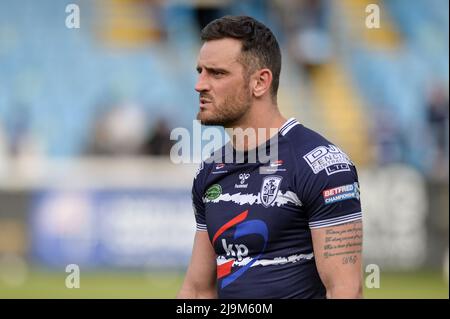 Featherstone, England - 21.. Mai 2022 - Craig Hall of Featherstone Rovers. Rugby League Betfred Championship Featherstone Rovers vs Whitehaven RLFC im Millenium Stadium, Featherstone, UK Dean Williams Stockfoto