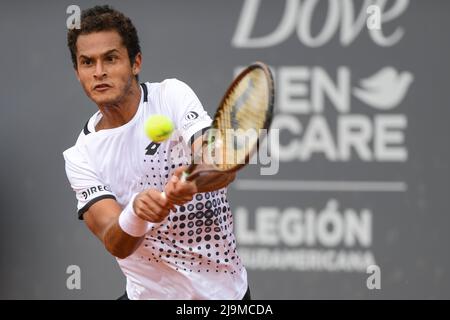 Juan Pablo Varillas (Peru). Legión Sudamericana Challenger, Buenos Aires II Stockfoto