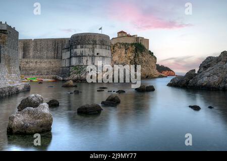 Dubrovnik, Dalmatien, Kroatien, Europa Stockfoto