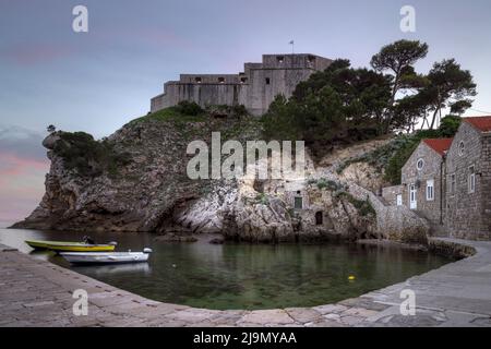 Dubrovnik, Dalmatien, Kroatien, Europa Stockfoto