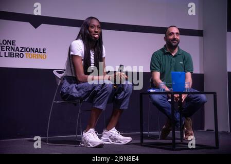 Turin, Turin, Italien. 23.. Mai 2022. Italienische Volleyballspielerin Paola Egonu (Foto: © Matteo Secci/ZUMA Press Wire) Stockfoto