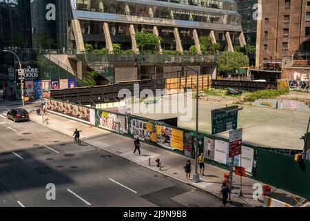 Zukünftige Entwicklung im Hudson Yards Distrikt in New York am Sonntag, 22. Mai 2022. .(© Richard B. Levine) Stockfoto