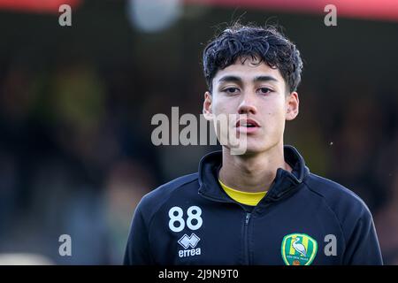 ROTTERDAM, NIEDERLANDE - 24. MAI: Rafael Struick von ADO Den Haag vor dem niederländischen Keukenkampioendivisie-Playoffs-Finale - First Leg Match zwischen Excelsior Rotterdam und ADO Den Haag am 24. Mai 2022 im Van Donge & De Roo Stadion in Rotterdam, Niederlande (Foto: Herman Dingler/Orange Picles) Quelle: Orange Pics BV/Alamy Live News Stockfoto