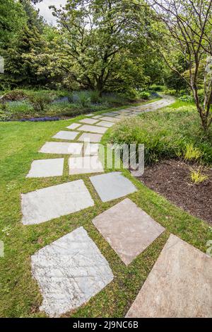 Garten der Kontemplation in Threave Gardens, Castle Douglas. Dies ist eine der neuesten Ergänzungen im Garten Stockfoto