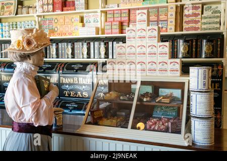 Das Wright-Dunbar Interpretive Center und Plaza Stockfoto