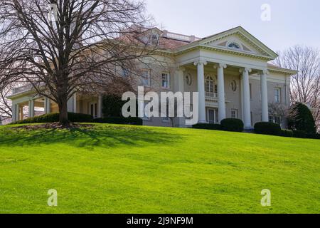 Hawthorn Hill Historic House in Dayton Ohio Stockfoto