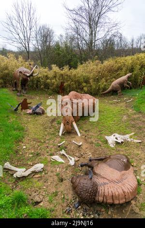 Big Bone Lick in Kentucky Stockfoto