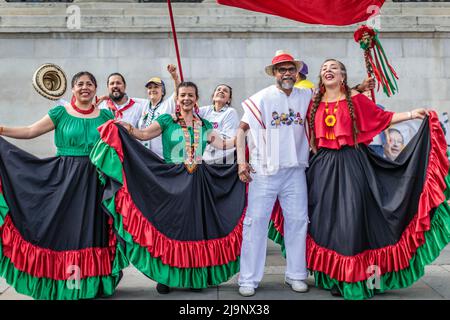 Colombia Human Rights Watch Protest in London. Stockfoto