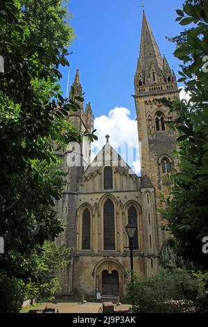 Llandaff Cathedral Stockfoto