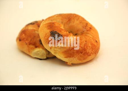 Gebäck (türkisch: ACMA) in der Bäckerei. Stockfoto