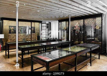 Venedig, Italien, ein Raum des Museums für orientalische Kunst in Ca’ Pesaro Stockfoto
