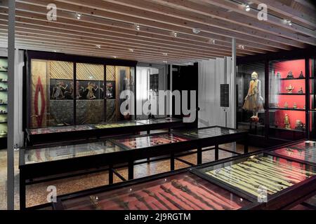 Venedig, Italien, ein Raum des Museums für orientalische Kunst in Ca’ Pesaro Stockfoto