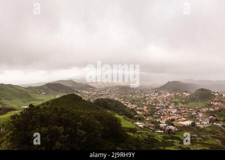 Anaga Nordwald auf der Insel Teneriffa, Kanarische Inseln, Spanien. Stockfoto