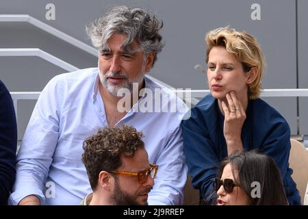 Paris, Frankreich. 24.. Mai 2022. Beim Turnier von Roland Garros 2022 am 24. Mai 2022 in Paris, Frankreich. Foto von Laurent Zabulon/ABACAPRESS.COM Quelle: Abaca Press/Alamy Live News Stockfoto