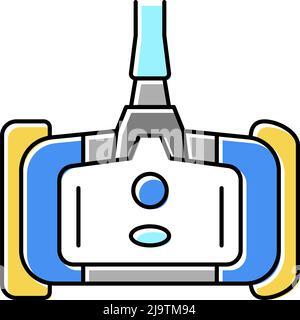 Pinselfarbe Symbol Vektorgrafik Stock Vektor