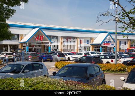 Ventura Shopping Centre, Tamworth, Staffordshire Stockfoto