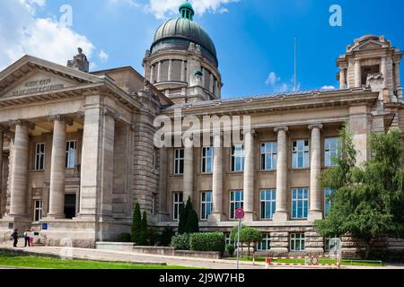 Hamburg, Deutschland - 12. Juli 2011: Hamburger Verfassungsgericht. Das Verfassungsgericht der Freien und Hansestadt Hamburg , Stockfoto