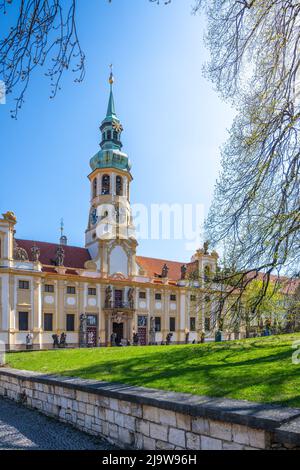 Kirche unserer Lieben Frau von Loreto in Prag Stockfoto