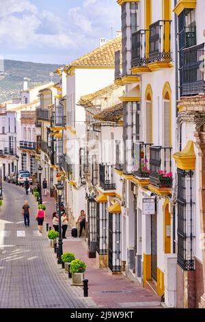 Olvera, Spanien Stockfoto