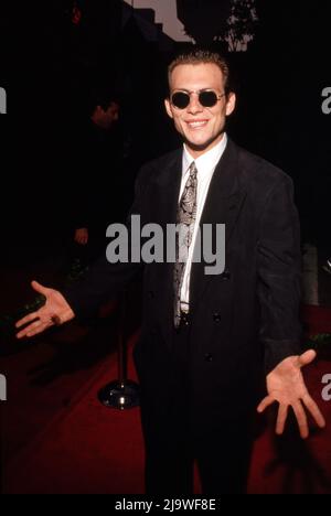 Christian Slater im Robin Hood: Prince of Thieves Premiere am 10. Juni 1991 im Mann Village und Mann Bruin Theatres in Westwood, Kalifornien Credit: Ralph Dominguez/MediaPunch Stockfoto