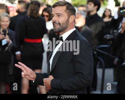 26. Mai 2022, Cannes, Cote d'Azur, Frankreich: XX nimmt an der Elvis-Vorführung während der jährlichen Filmfestspiele von Cannes 75. Teil (Bildquelle: © Mickael Chavet/ZUMA Press Wire) Stockfoto