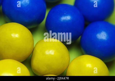 Süßigkeiten. Tischaufnahme. Stockfoto