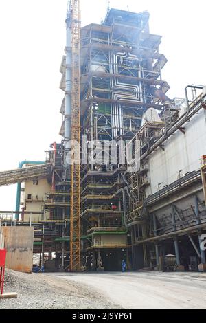 Kansanshi Bergbaubetrieb Stockfoto