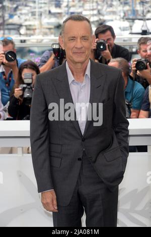 75. Cannes Filmfestival 2022, Fotocall Film „Elvis“. Im Bild: Tom Hanks Stockfoto