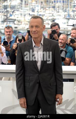 75. Cannes Filmfestival 2022, Fotocall Film „Elvis“. Im Bild: Tom Hanks Stockfoto