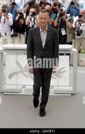 75. Cannes Filmfestival 2022, Fotocall Film „Elvis“. Im Bild: Tom Hanks Stockfoto