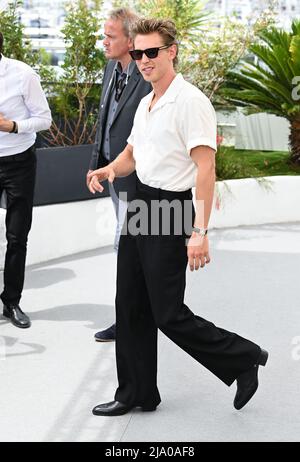 Cannes, Frankreich. 26..Mai 2022. Cannes, Frankreich. Austin Butler nimmt an der Elvis Fotocall Teil, die 75. beim Cannes Film Festival, Palais de Festival, Cannes, stattfand. Quelle: Doug Peters/EMPICS/Alamy Live News Stockfoto