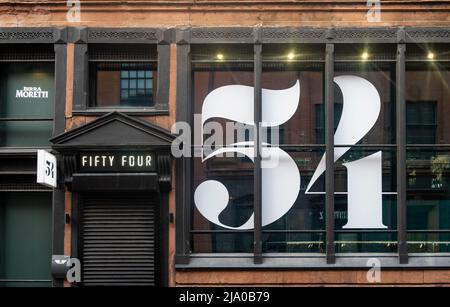 54 Club in Liverpool Stockfoto