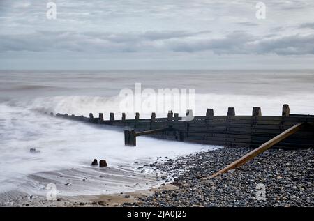 SEACAPES BEI CROMER NOROLK UK Stockfoto