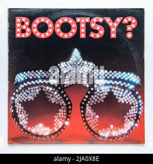LP-Cover von Bootsy? Player of the Year, das dritte Album der amerikanischen Funk-Band Bootsy's Rubber Band, das 1978 veröffentlicht wurde Stockfoto
