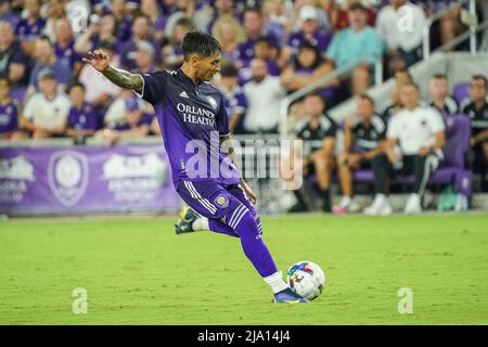 Orlando, Florida, USA, 25. Mai 2022, Inter Miami Gesicht Orlando City SC im Exploria Stadium. (Foto: Marty Jean-Louis) Stockfoto