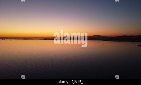Darıca Meeresschuss Auf Drohne Stockfoto