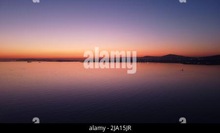 Darıca Meeresschuss Auf Drohne Stockfoto