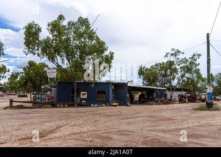 Das Sheepyard Inn in den Grawin Opal Fields von New South Wales Stockfoto