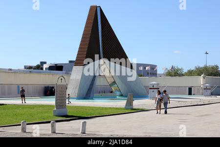 Denkmal für die Überseekämpfer, für Soldaten der portugiesischen Armee, die während des Überseekrieges von 1961 - 1974 starben, Belem, Lissabon, Portugal Stockfoto