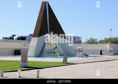 Denkmal für die Überseekämpfer, für Soldaten der portugiesischen Armee, die während des Überseekrieges von 1961 - 1974 starben, Belem, Lissabon, Portugal Stockfoto